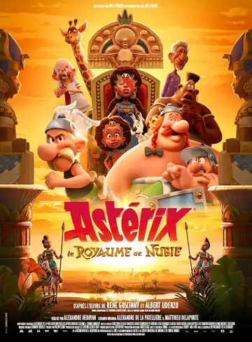 Affiche du film Astérix : le royaume de Nubie